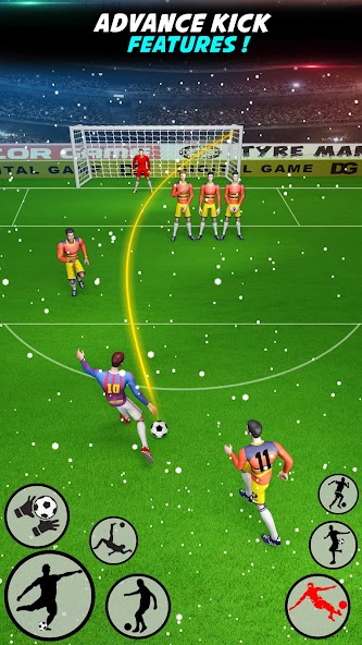 Soccer Kicks Strike Game 