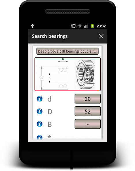 Search bearings (Pro version)