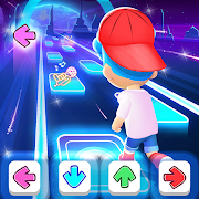 Music Beat Hop FNF Racing Game 