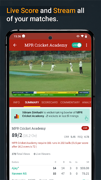 CricHeroes-Cricket Scoring App 