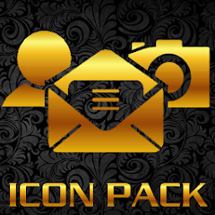 ICON PACK GOLD THEME LAUNCHER