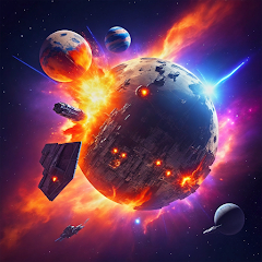 Destroy Planets Idle Game 