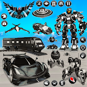 Flying Hawk Robot Car Game 