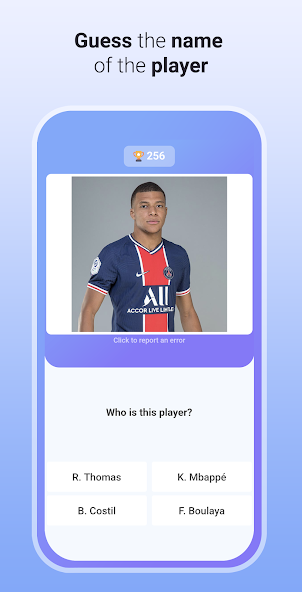 Quiz Soccer - Guess the name 