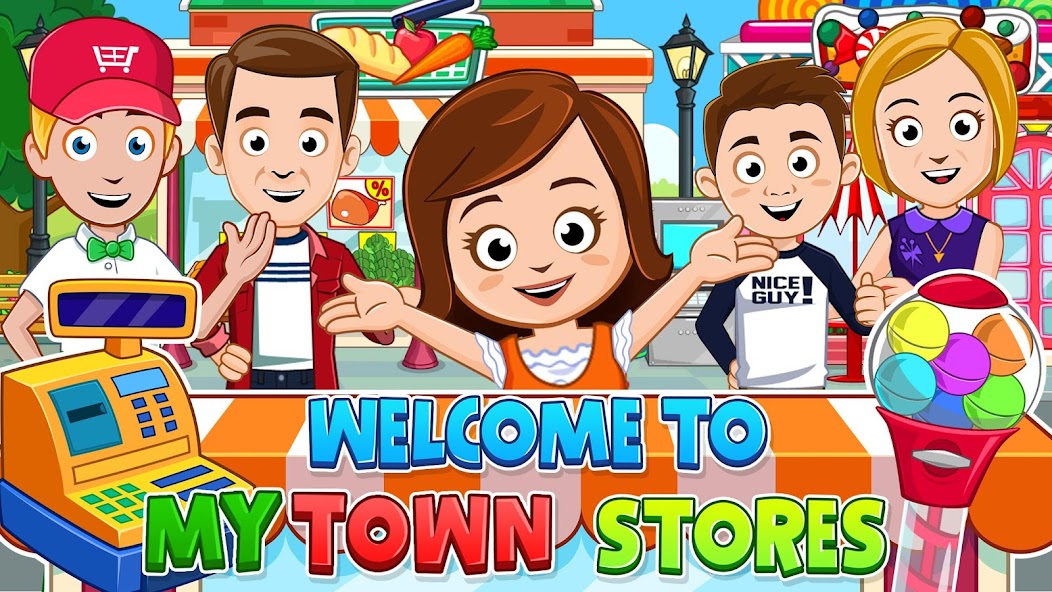 My Town: Stores Dress up game 