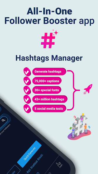 Hashtags AI: Follower Booster