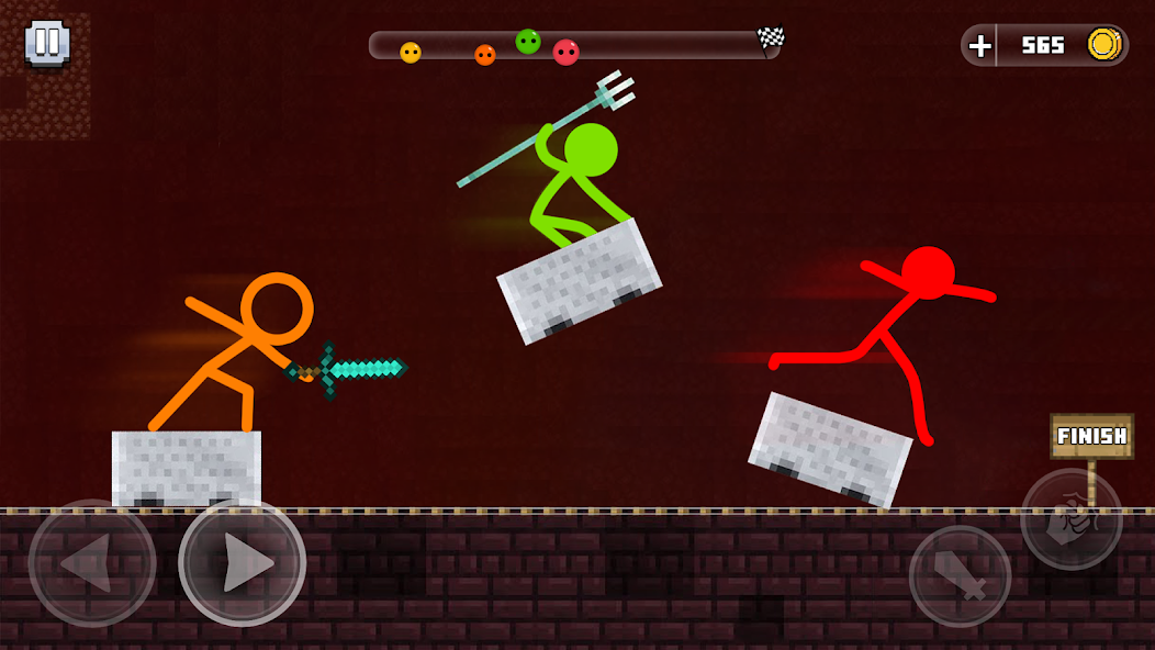 Stickman Parkour Race & Jump 