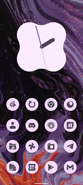 Dynamic light A12 icon pack