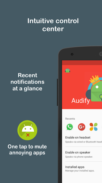 Audify - Notification Reader