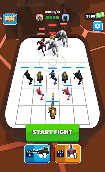 Merge Master Superhero Battle 