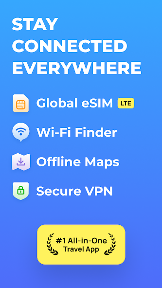 WiFi Map®: Internet, eSIM, VPN