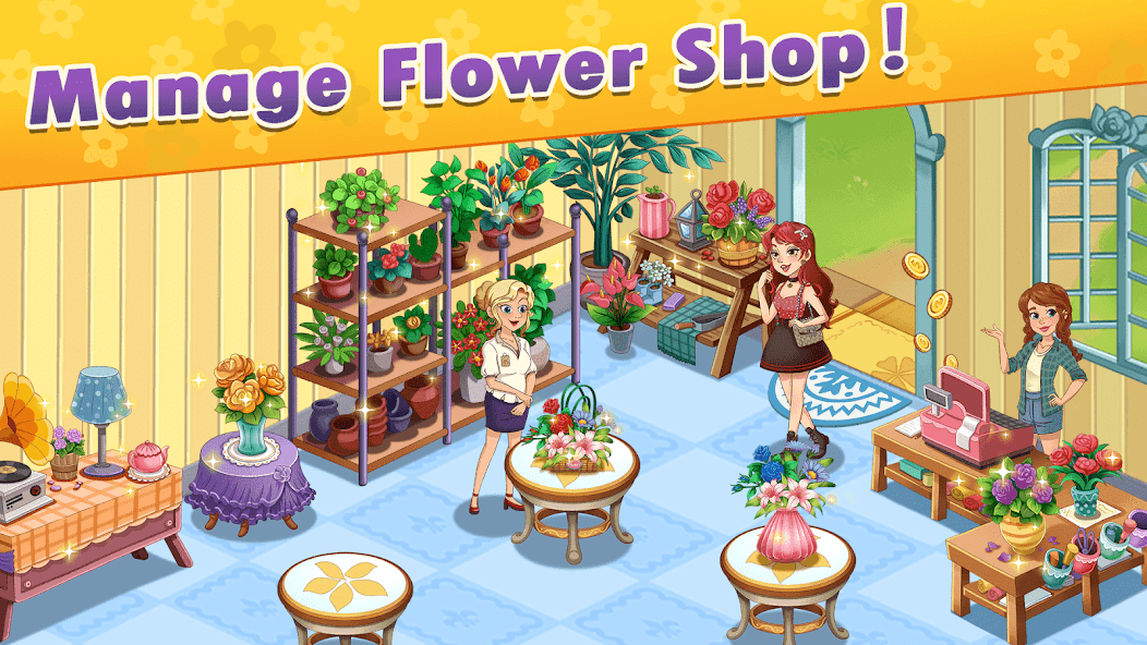 My Flower Shop-Design &Dressup 