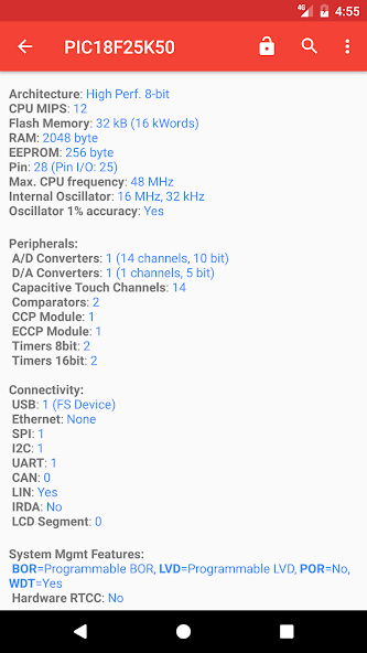 PICmicro Database