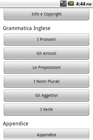 Grammatica Inglese