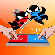 Jumping Ninja Battle 2 Player 