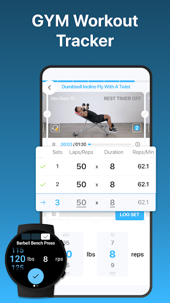 JEFIT Gym Workout Plan Tracker