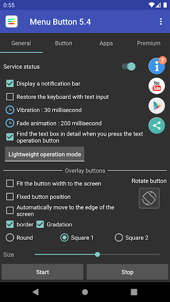 Menu Button (No root)