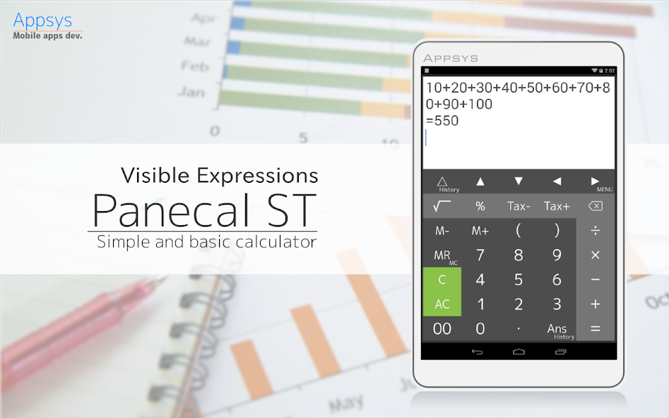 Calculator PanecalST Plus