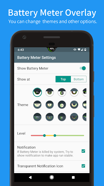 Battery Meter Overlay