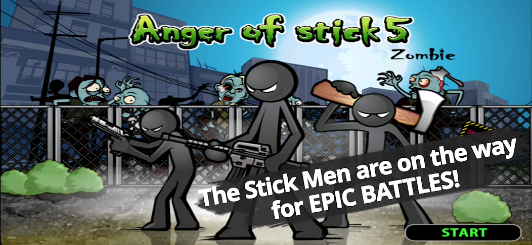 Anger of stick 5 : zombie 