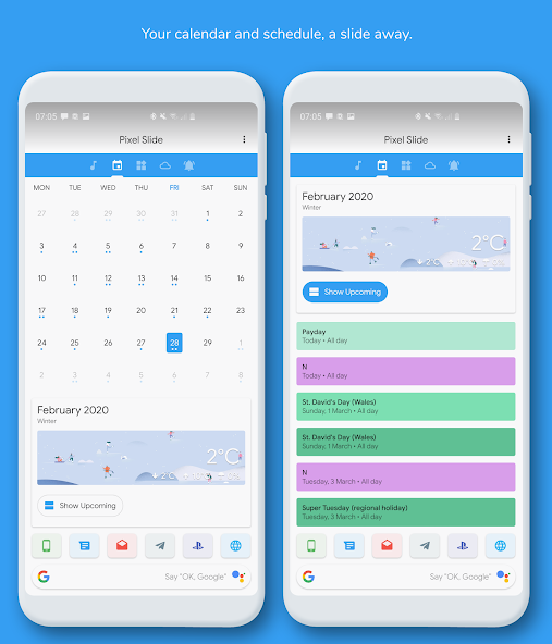 Pixel Slide for KLWP (Kustom Theme)