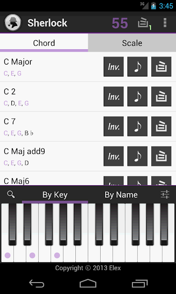 Chord / Scale Finder