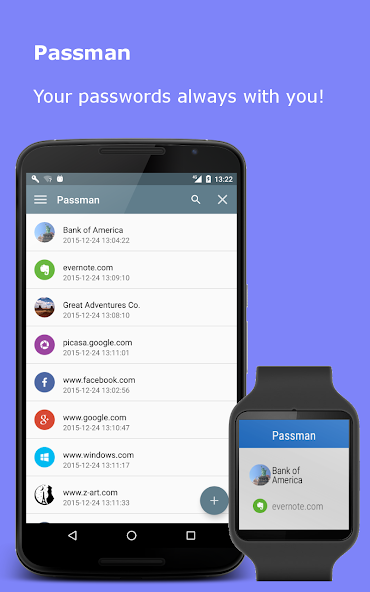 Passman  Wear Password Manager