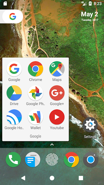 N+ Launcher Pro - Nougat 7.0 /