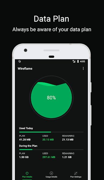 Wireflame - Data Usage Monitor