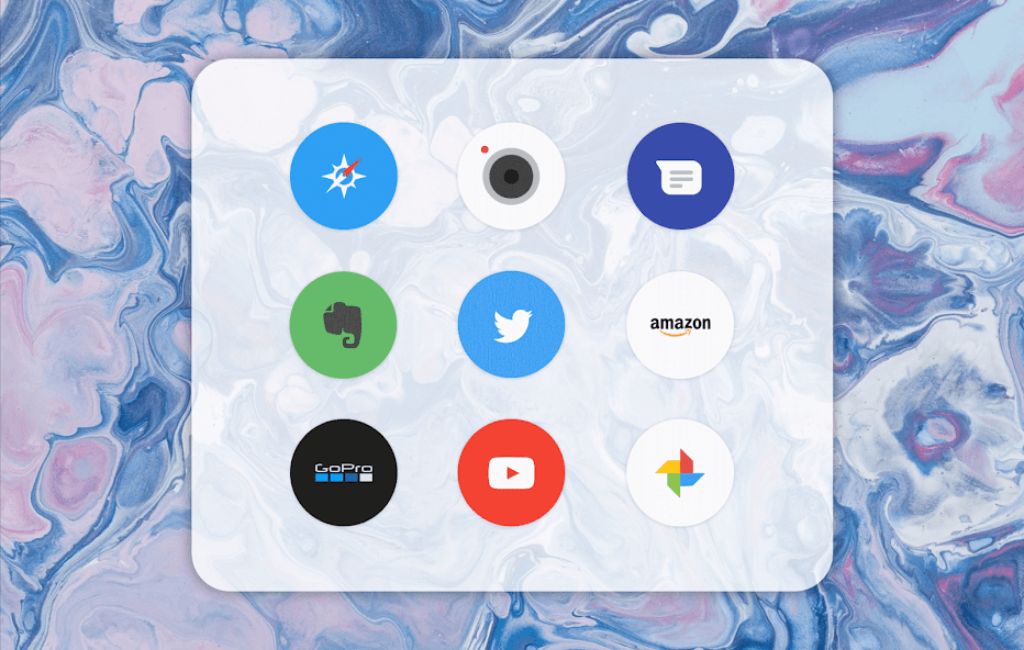 Pure - Circle Icon Pack