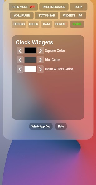 iOS widgets for KLWP Pro