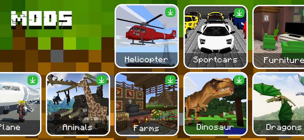 Mods & Skins for Minecraft PE