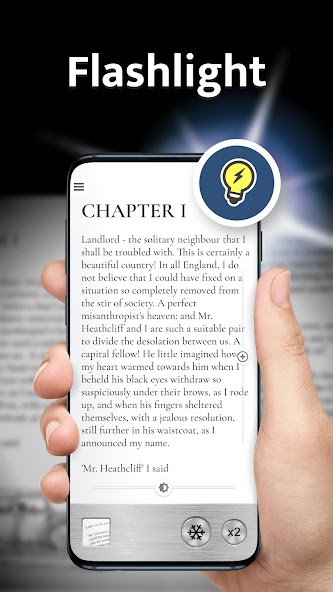 Magnifier Plus with Flashlight