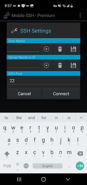 Mobile SSH (Premium Version)