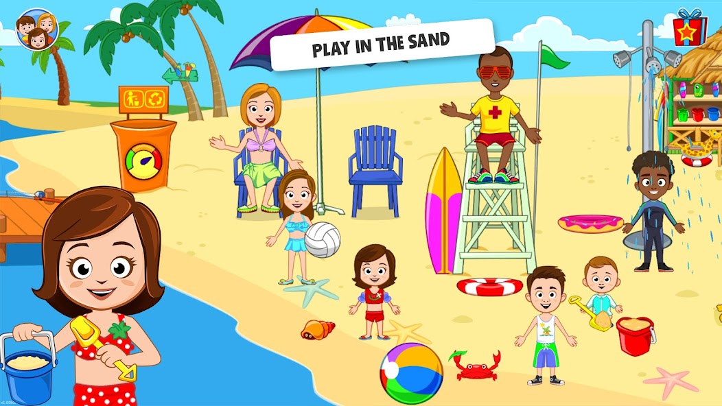 My Town: Beach Picnic Fun Game 