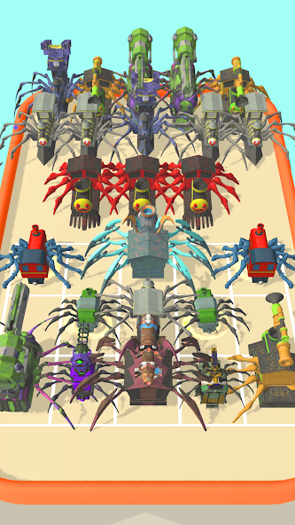 Merge Spider Train 