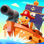 Dinosaur Pirate Games for kids 