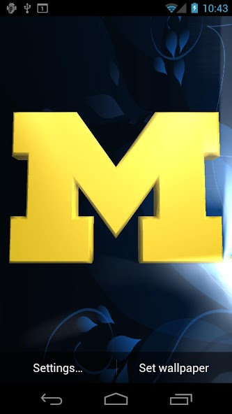 Michigan Wolverines Live WP 