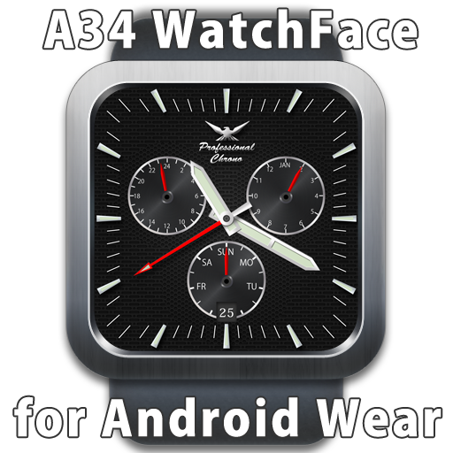 A34 WatchFace for Android Wear