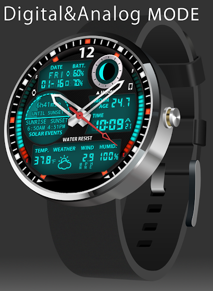 A47 Watch face for Moto 360