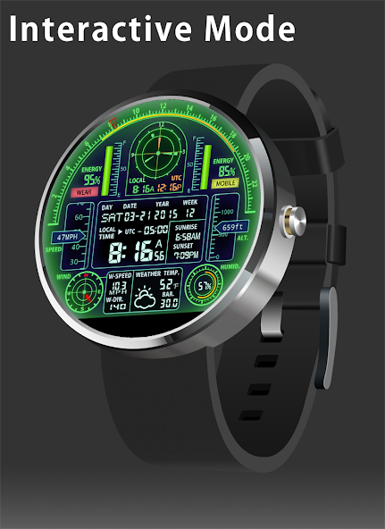 V08 WatchFace for Moto 360