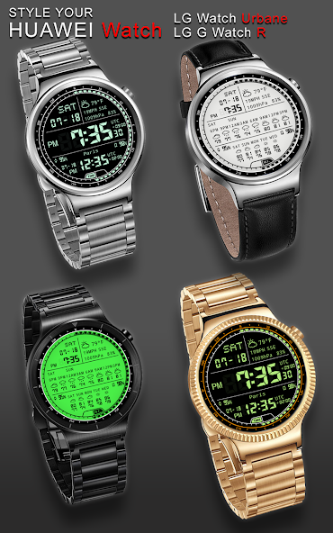 M01 WatchFace for Android Wear