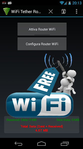 WiFi Tether Router