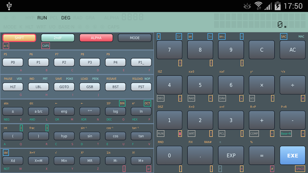 FX-603P programable calculator