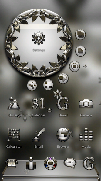 SNOW Next Launcher Theme 3D