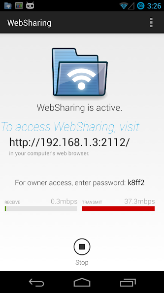 WebSharing (WiFi File Manager)