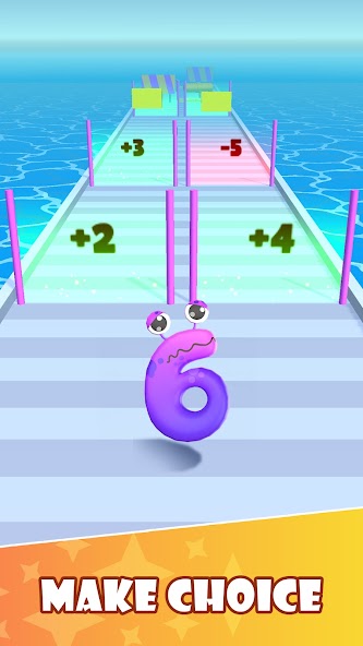 Number Run: Merge 3D Math