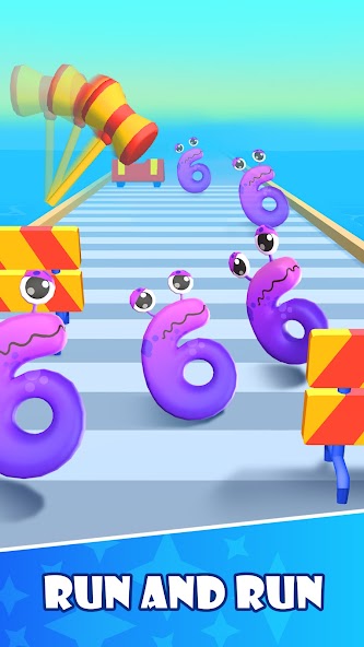 Number Run: Merge 3D Math