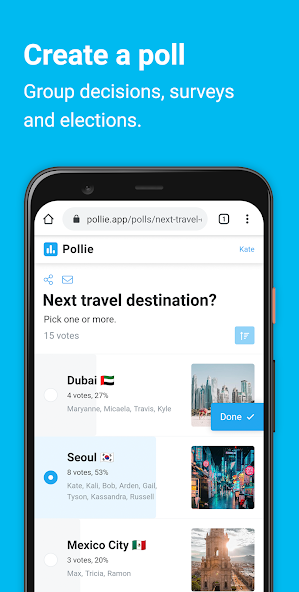 Pollie: Create Polls