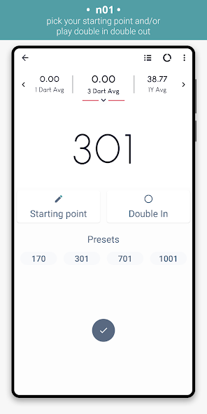 DartPro - Darts Scorer 